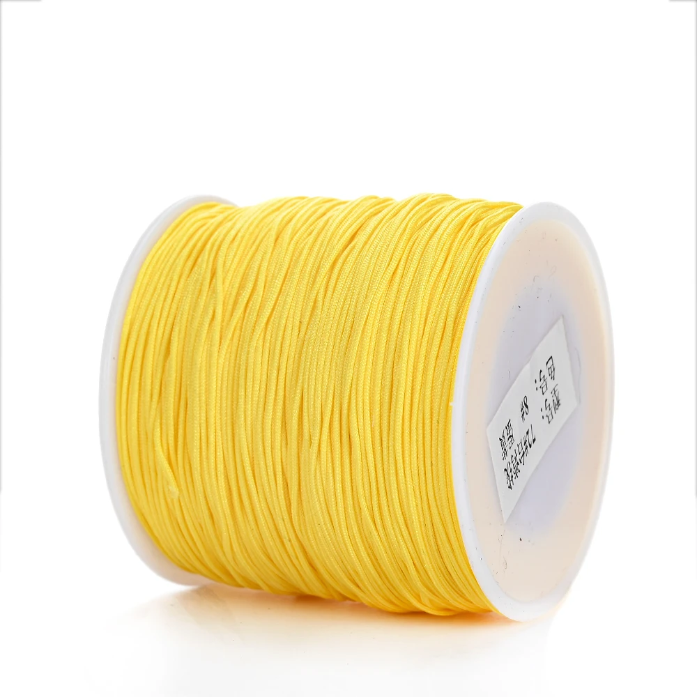 100 m/Rolle, 0,8 mm, 28 Farben, Nylonfaden, Schnur für DIY-Herstellung von Armbändern, Halsketten, handgefertigten Bastelzubehör – Detail 23