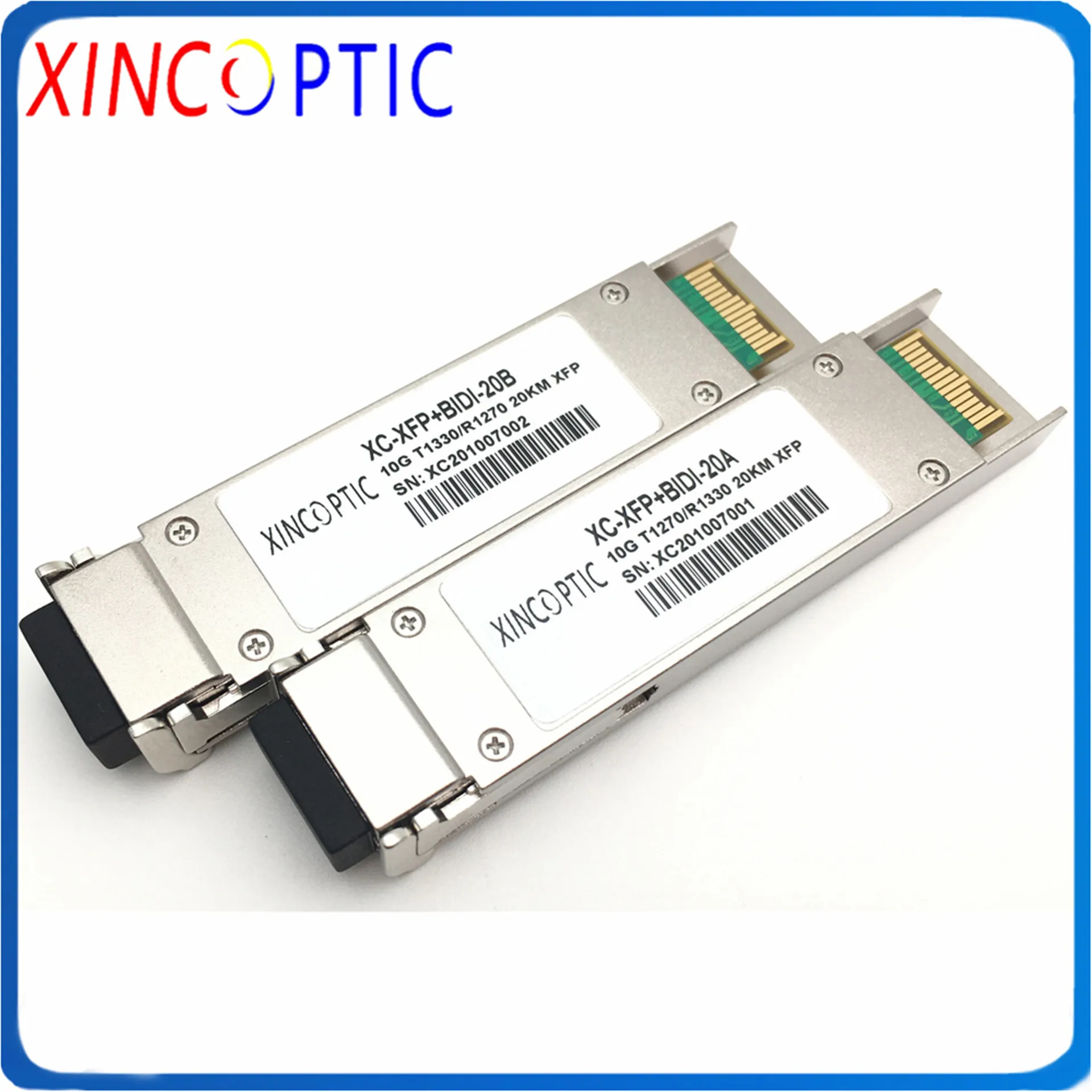 

10Gbps XFP 20/40/60KM Bi-Directional Optic Transceiver,SM Single Fiber BIDI 10G WDM XFP 1270/1330nm LC Fiber Module with DOM