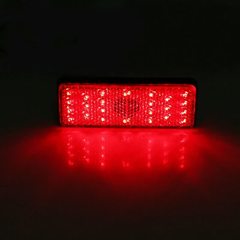 1PCS 12 v led Motorcycle LED Turn Signal Brake Light Rear Light LED Reflector Motor LED Light 12V Bulbs For Motorcycle