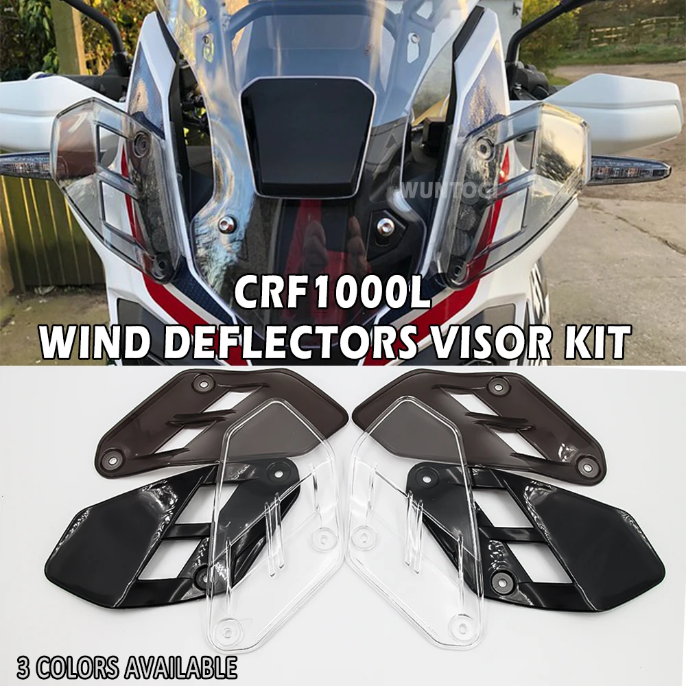 

New CRF 1000 L Accessories Upper Wind Deflectors Visor Kit Fit For Honda CRF1000L CRF 1000L Africa Twin Adventure Sports