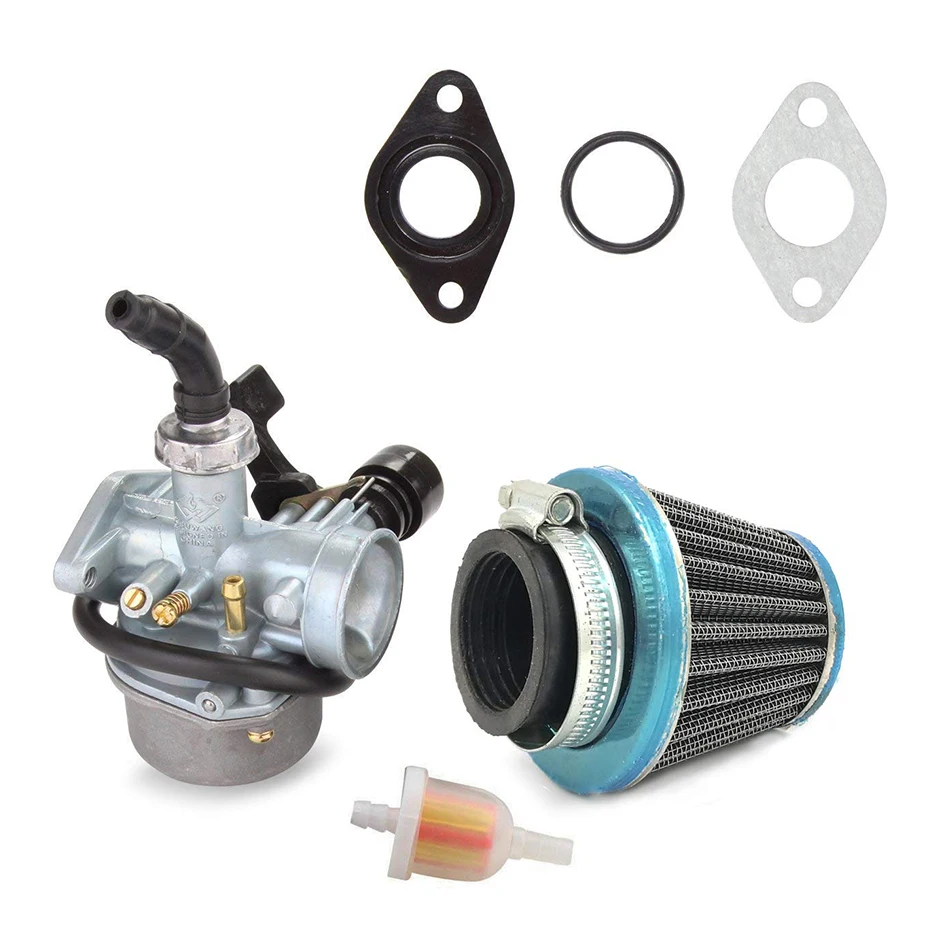 

ATV Carburetor PZ19 with Fuel Filter and 35mm Air Filter for 50cc 70cc 80cc 90cc 110cc 125cc ATV Dirt Pit Bike CRF