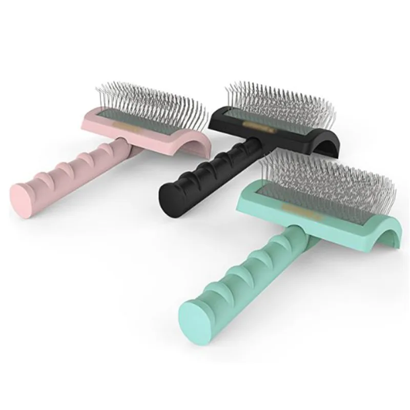 Brosse pour animaux de compagnie, peigne pour chiens et chats, élimine les chutes de poils, outil de Massage, toilettage, fournitures de nettoyage