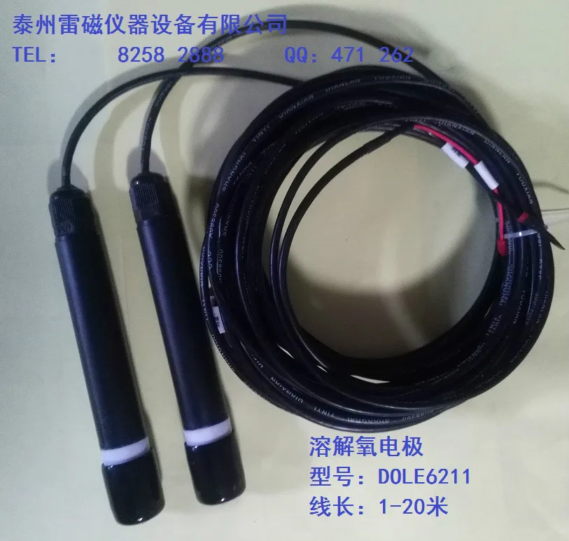 Dissolved Oxygen Electrode Oxygen Probe DO Electrode Measured Oxygen Dissolved Dissolved Oxygen Transmitter Module 0-5V