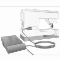 AE020 PFAFF Pedal foot controller for Select line 2.2 3.2 4.2 machine for almost all Pfaff sewing machine 902-2301-020/001 220V