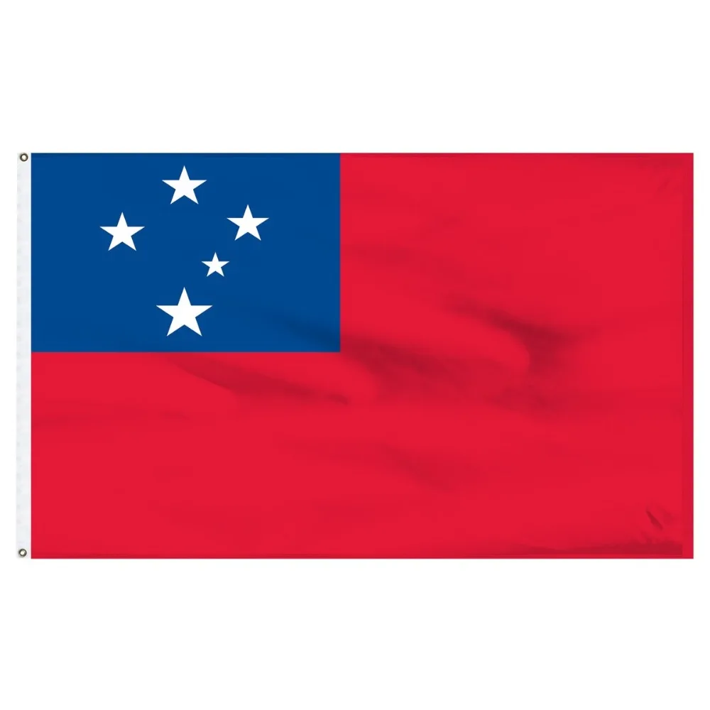 

ELECTION 90*150cm WS WSM SAMOA flag For Decoration