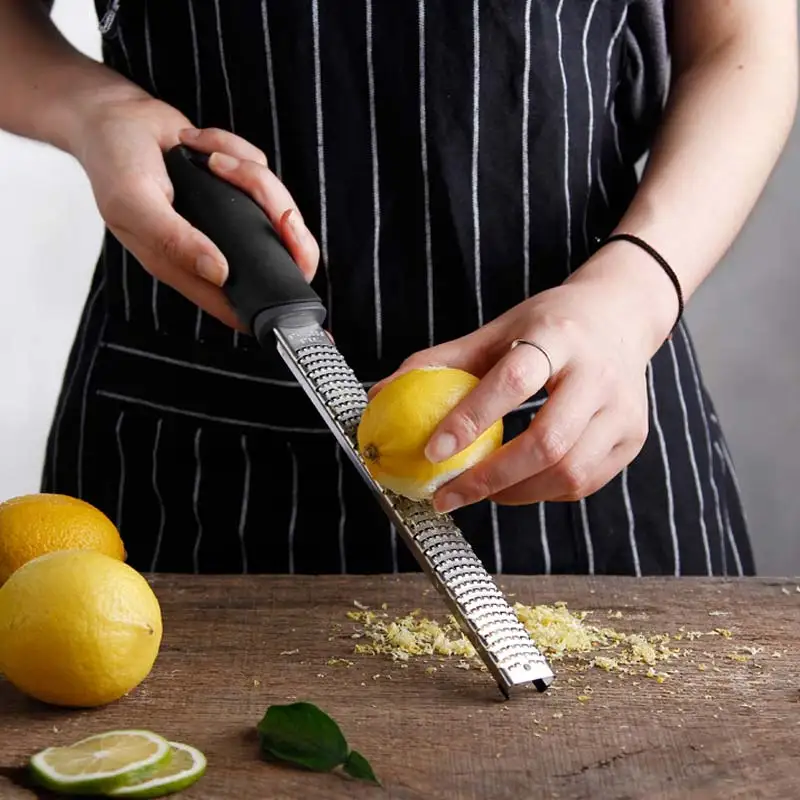 

Multifunctional Rectangle Stainless Steel Mill Cheese Grater Tools Chocolate Lemon Zester Fruit Peeler Kitchen Gadgets Hogard