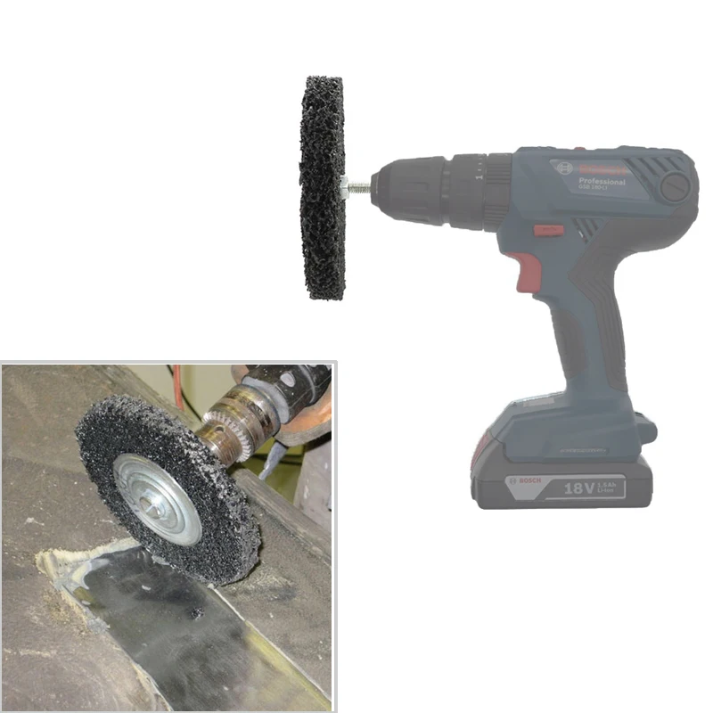 Set Roda Pemoles 5 In 1 untuk Alat Rotari Bor Pengasah Kayu Logam