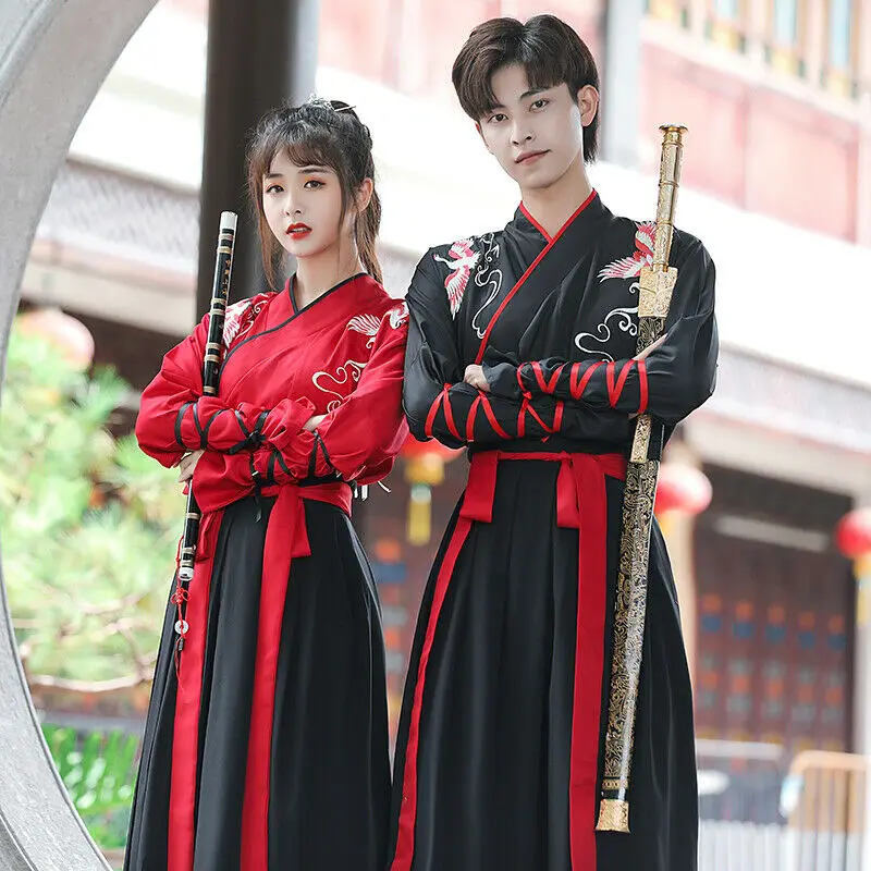 

Chinese Traditional Princess Dress Men Gift For Women Couples Matching Clothing Plus Size Female Graduation Ming Dynasty Hanfu