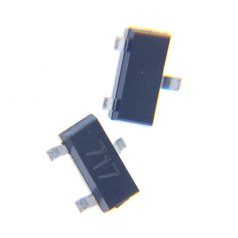 20 шт./партия Оригинал 717 SOT-23 NPN в наличии