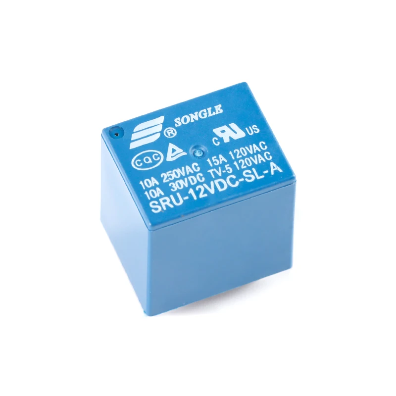 2PCS Relays SRU-05VDC-SL-A SSRU-12VDC-SL-A SRU-24VDC-SL-A 5V 12V 24V 10A 4Pin Power Relais