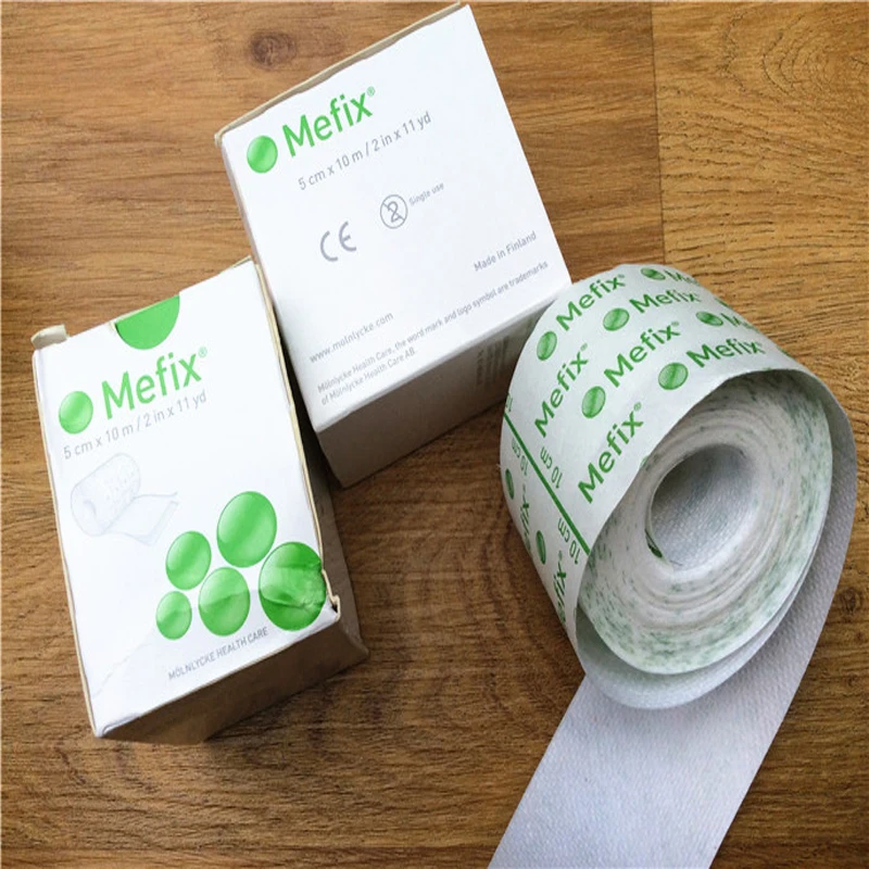 Meigu Breathable Adhesive Tape 5cm10cm Width Low Sensitive Sweden Monique Imported Mefix Adhesive Dressing