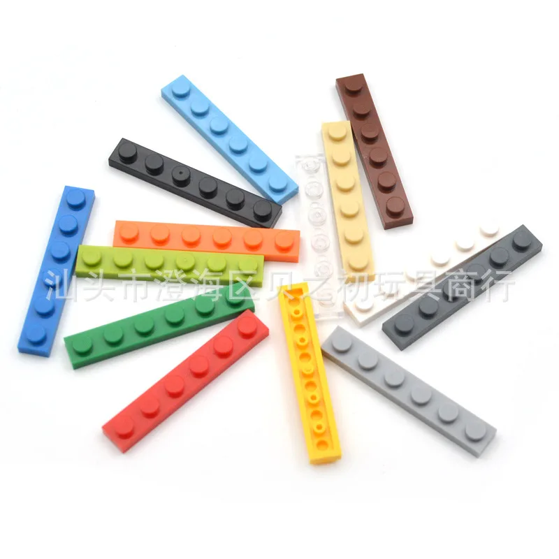 

100g Bulk Parts 1x6 Thin Bricks Building Blocks Plastic base Plate MOC Figure Model Assemble Educational Toys for Children 3666