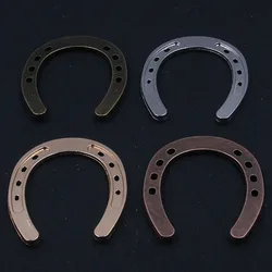 1PCS 72*58mm  Four Color Charms Big Horseshoe Horse Metal Zinc Alloy   For Jewelry Pendant  Material