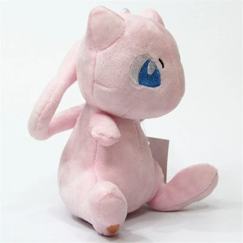 16Cm Takara Tomy Pokemon Gaan Dex Mew Knuffels Poppen Mew Pokemon Pluche Gevulde Speelgoed Kerstcadeaus Voor Kinderen