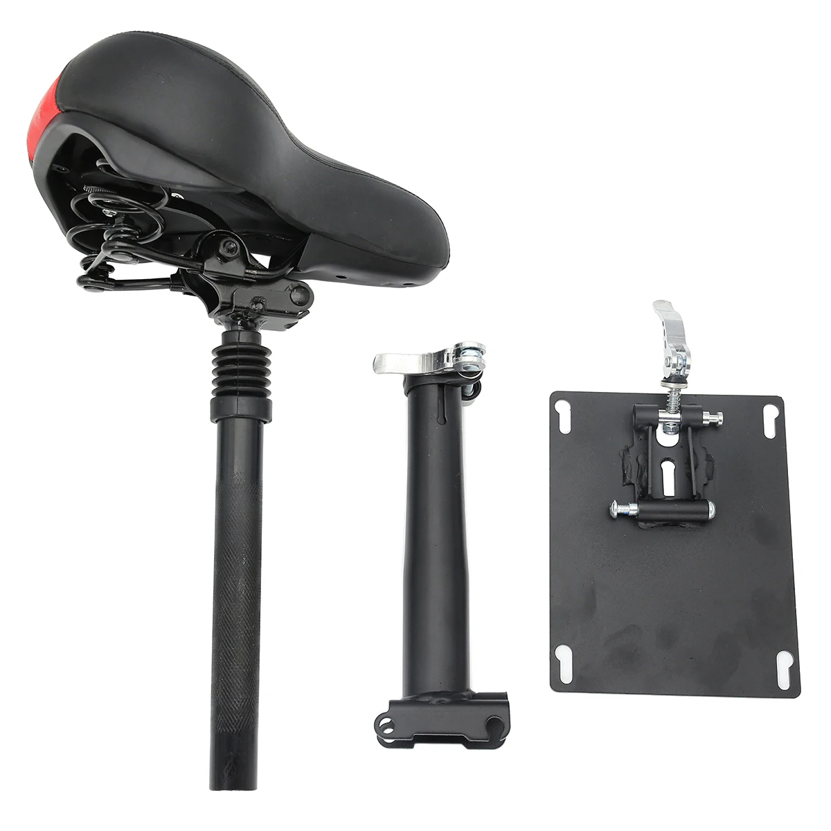 

Electric Scooter Chair Scooter Retractable Seat with Bumper for Xiaomi Adjustable Foldable Stiletto Cushion Safe Seat