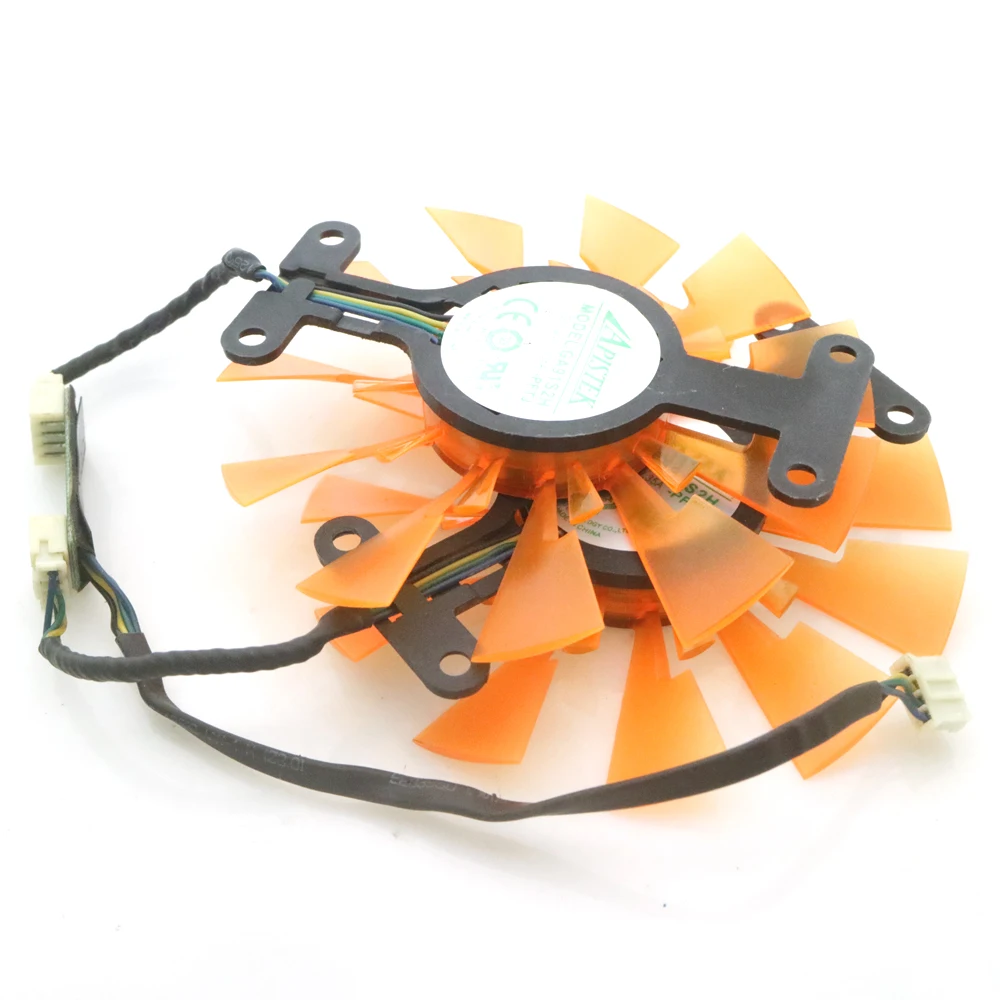 2pcs/lot GA91S2H 85mm DC12V 0.35A VGA Fan For ZOTAC GTX760-2GD5 HB Graphics Card Cooling Fan