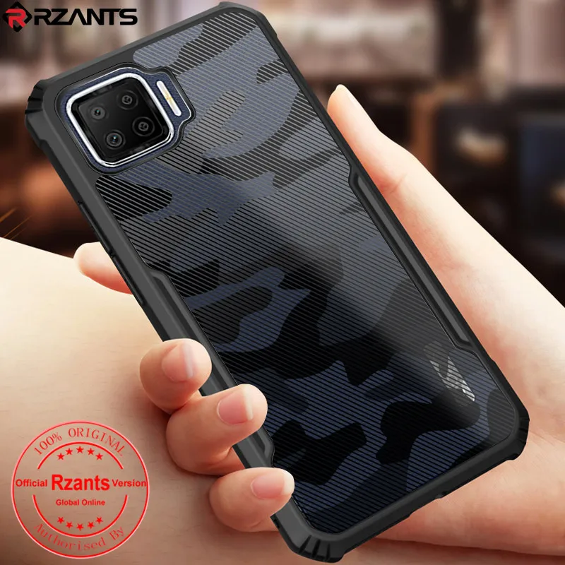 Rzants for OPPO A73 A53 A93 case beetle camouflage Airbag pumper Shockproof Casing Transparent Phone Shell Funda Soft Cover