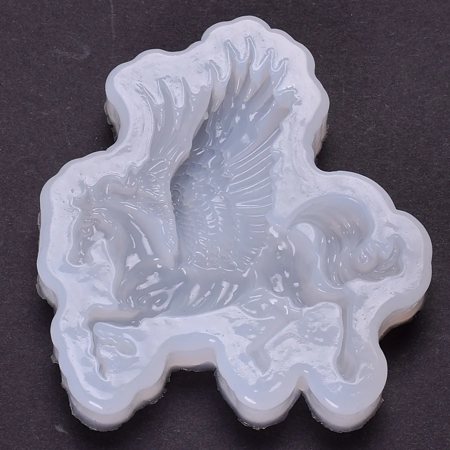 Horse with wings Silicone Mold Epoxy Resin Supplies Animal Cabochon Mold Resin Crafts Clear Resin Mold Resin Art Supplies