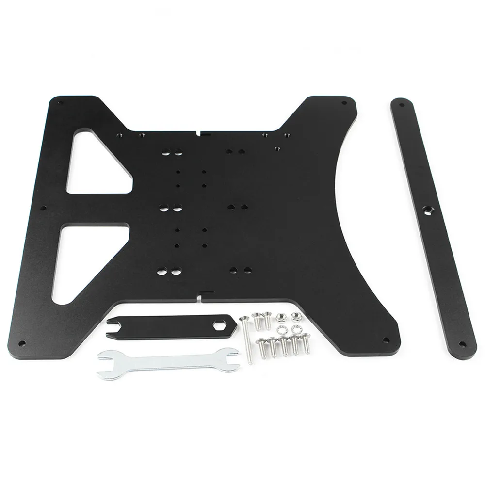 For Ender 3/CR-10 3D Printer Repair Parts 2040 Profile Y Bracket Hot Bed Platform Support