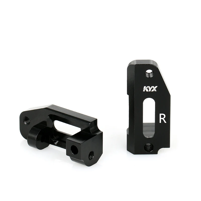 KYX Racing Aluminum Caster Blocks, Left & Right Upgrades Parts for  RC Crawler Car Traxxas 1/10 Drag Slash 1967 Chevrolet C10
