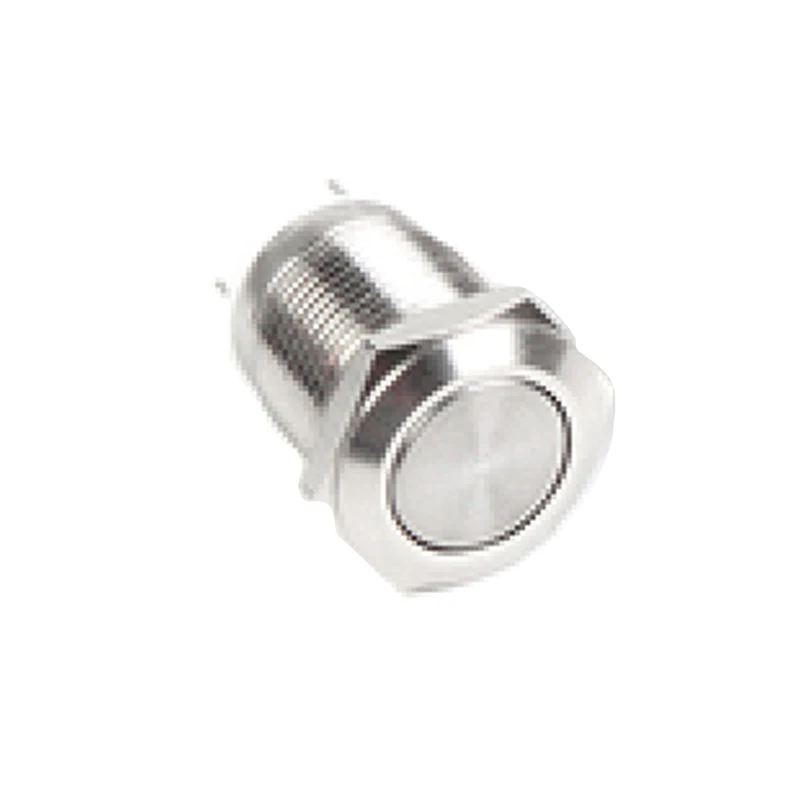 12MM Waterproof Metal Push Button Switch LED Momentary Latching Car Engine Power Symbol Switch 5V 12V 24V 220V