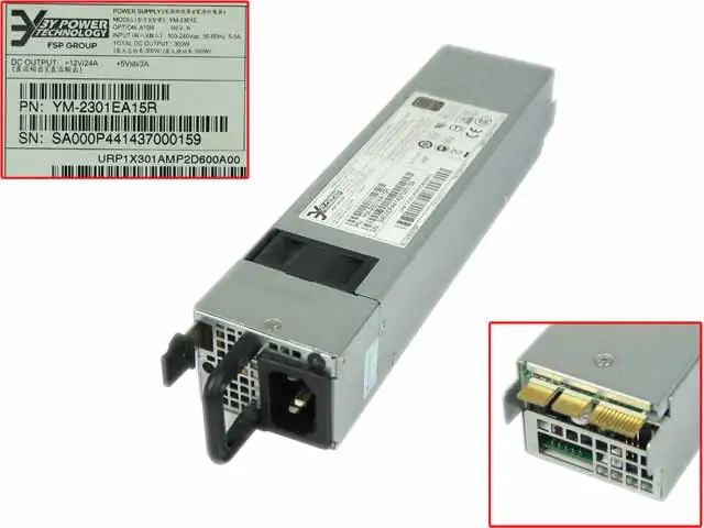 

3Y Power YM-2301E Server Power Supply 300W M-2301EA15R