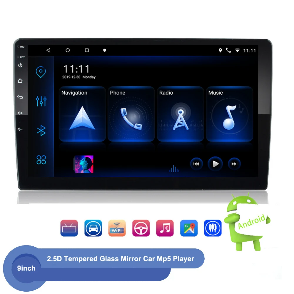 

9" Android Car radio 2 Din Multimedia Player GPS Navigation Auto Stereo WIFI Bluetooth Video Player With Mirror link camera