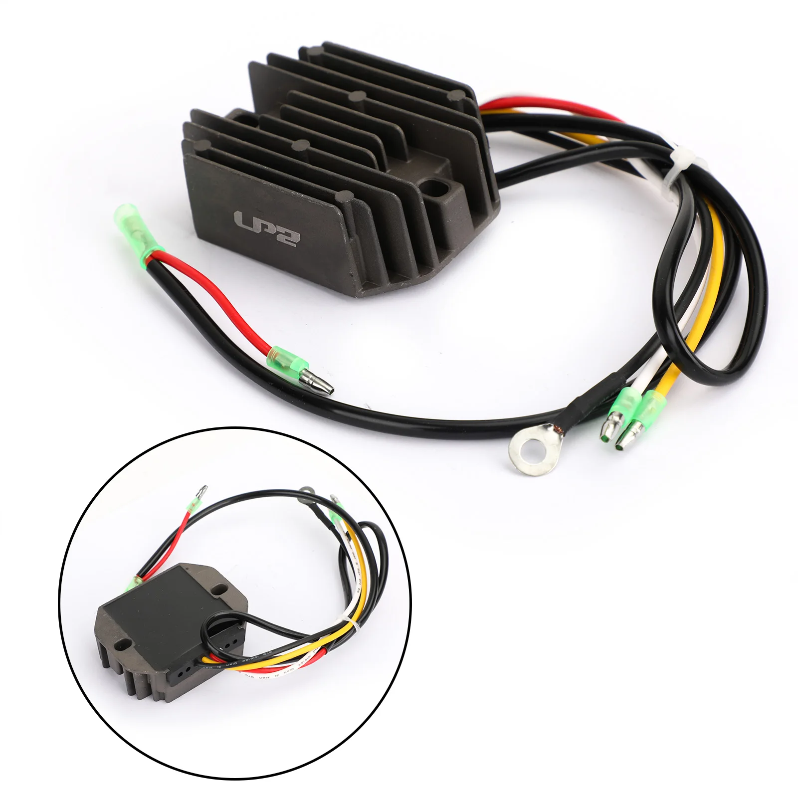 Areyourshop for Tohatsu MFS18B MFS 18B 2002 MFS18B2 2003 2004 2005 2006 2007 2008  3R3-76060-0 Regulator Rectifier Voltage