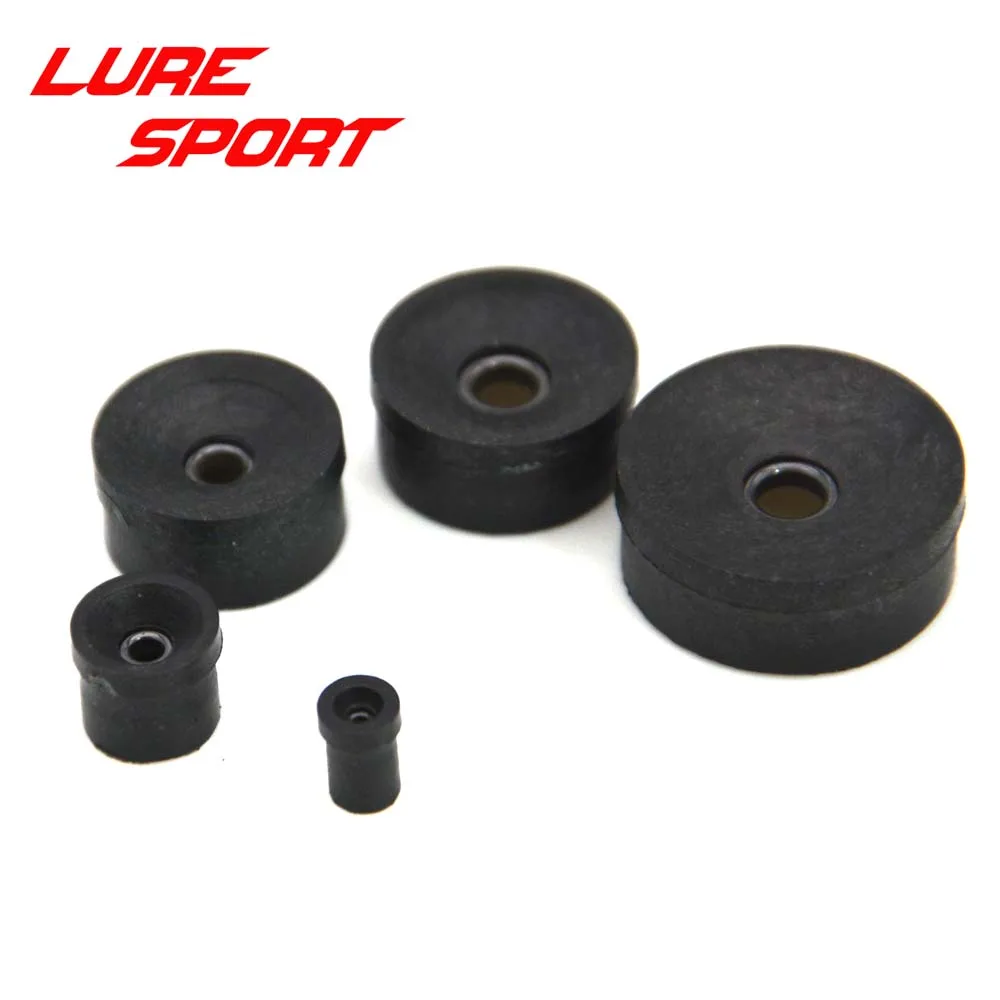 LureSport 18pcs Inside Line guide plastic Tube ceramics Ring rod repair Fishing Rod Building componentDIY Accessory