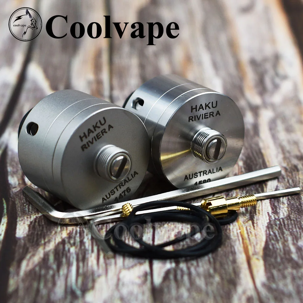 Coolvape HAKU VENNA V2 rda رذاذ بخاخ تعبئة علوي 316 SS 22 مللي متر خزان e-السجائر المرذاذ صالح 510 الميكانيكية تعديل vs Goon V1.5 RDA