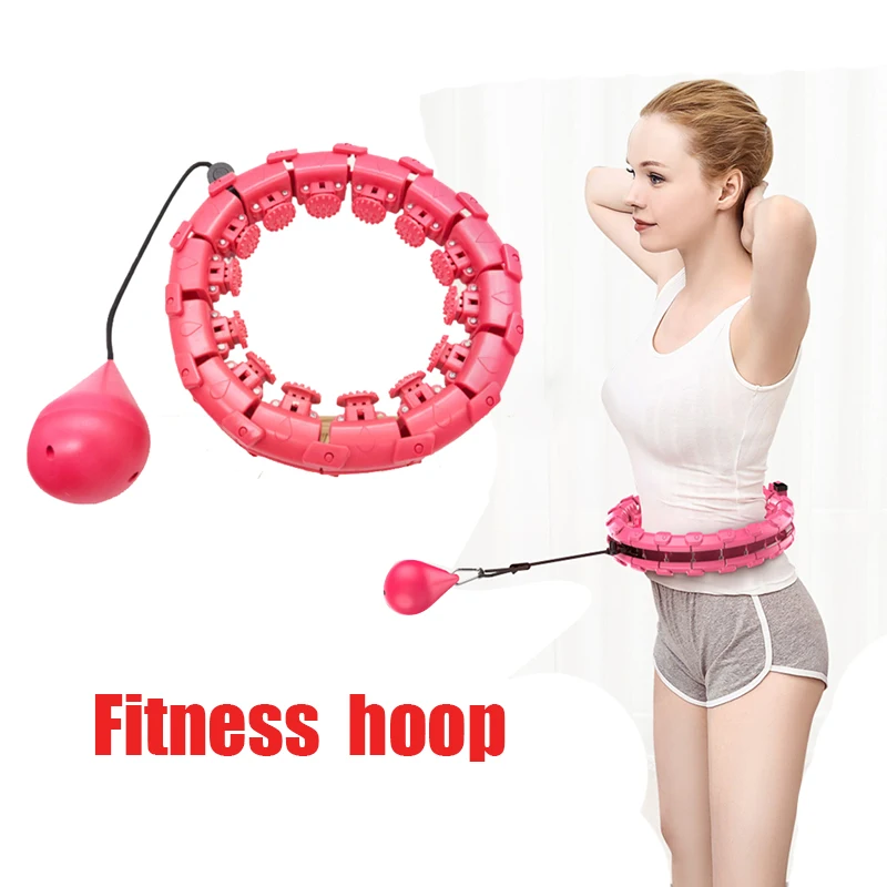 

Fitness Smart Sport Hoop Particle Massage Adjustable Thin Waist Exercise Gym Circle Ring Fitness Equipment Waist Easy Fitness