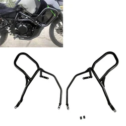 Motorcycle Front Rear Crash Bar Engine Guard Tank Bumper Fairing Protector For Kawasaki KLR650 KLR 650 KL650E KL650 E 1987-2022
