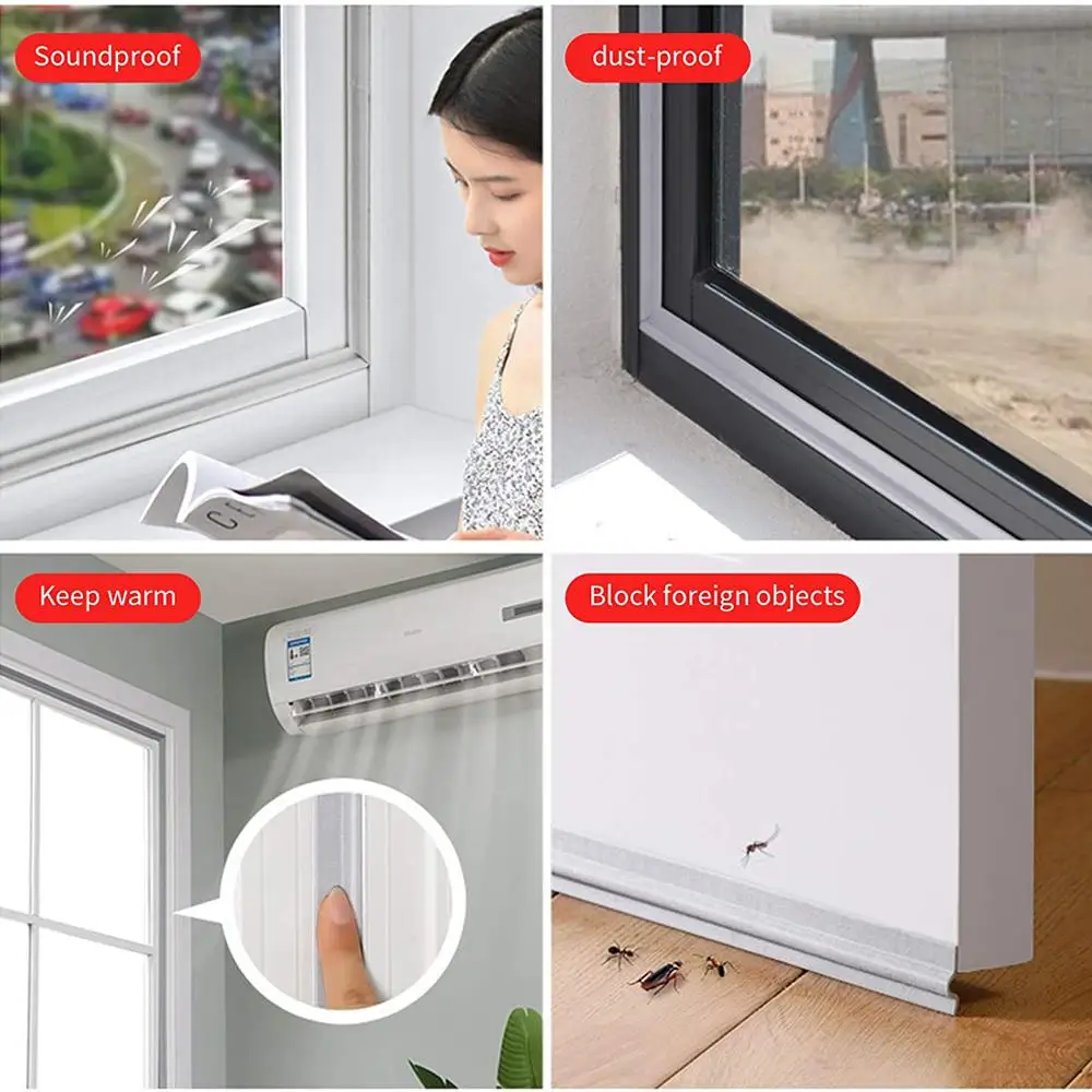 粘着性の窓の下駄,4m,自己接着性,断熱,防音フォーム,テーブルドアサイド,防雨