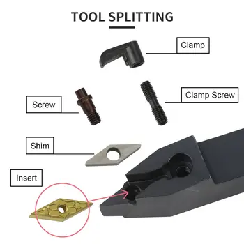 MVVNN2020K16 MVVNN1616K16 MVVNN2525M16 外車刀架 VNMG 硬質合金刀片 MVVNN 車床切削機床刀具套裝 6 最佳銷售 vnmg - №1