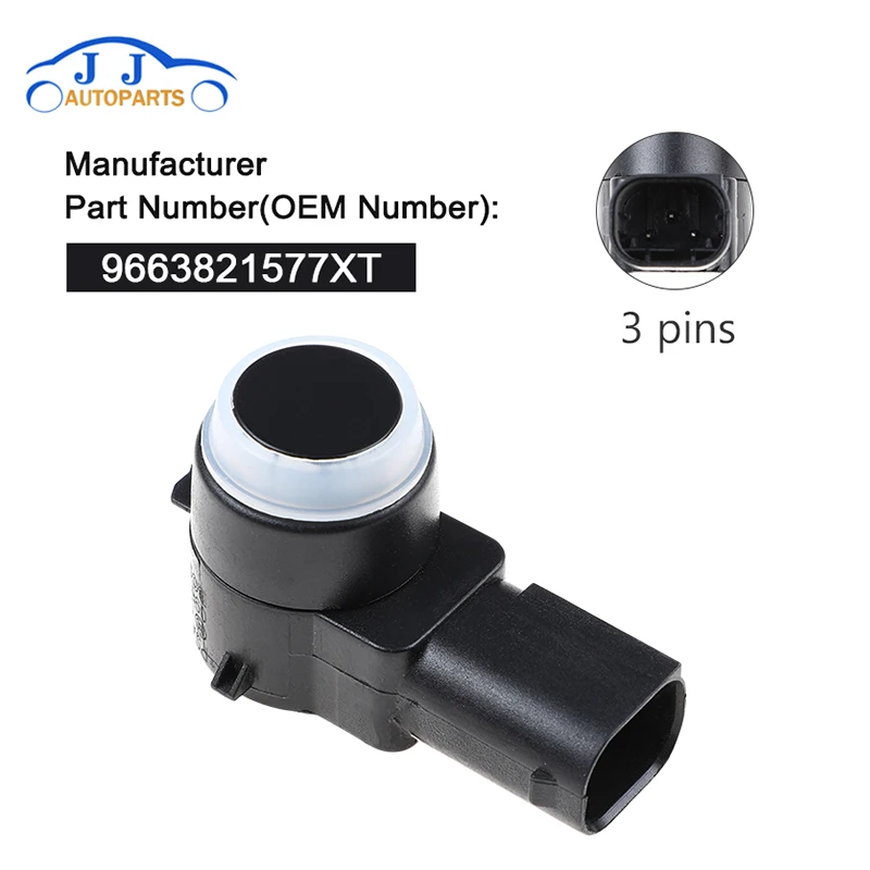 Capteur Aide Au Stationnement Pour DS3 308 407 RCZ Citroën C4 C5 C6 - OE 9663821577