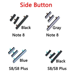 Botón lateral de volumen de alimentación de teléfono para Samsung Note 8, S8, S9, S10 Plus, botón de volumen externo, encendido y apagado, nuevo