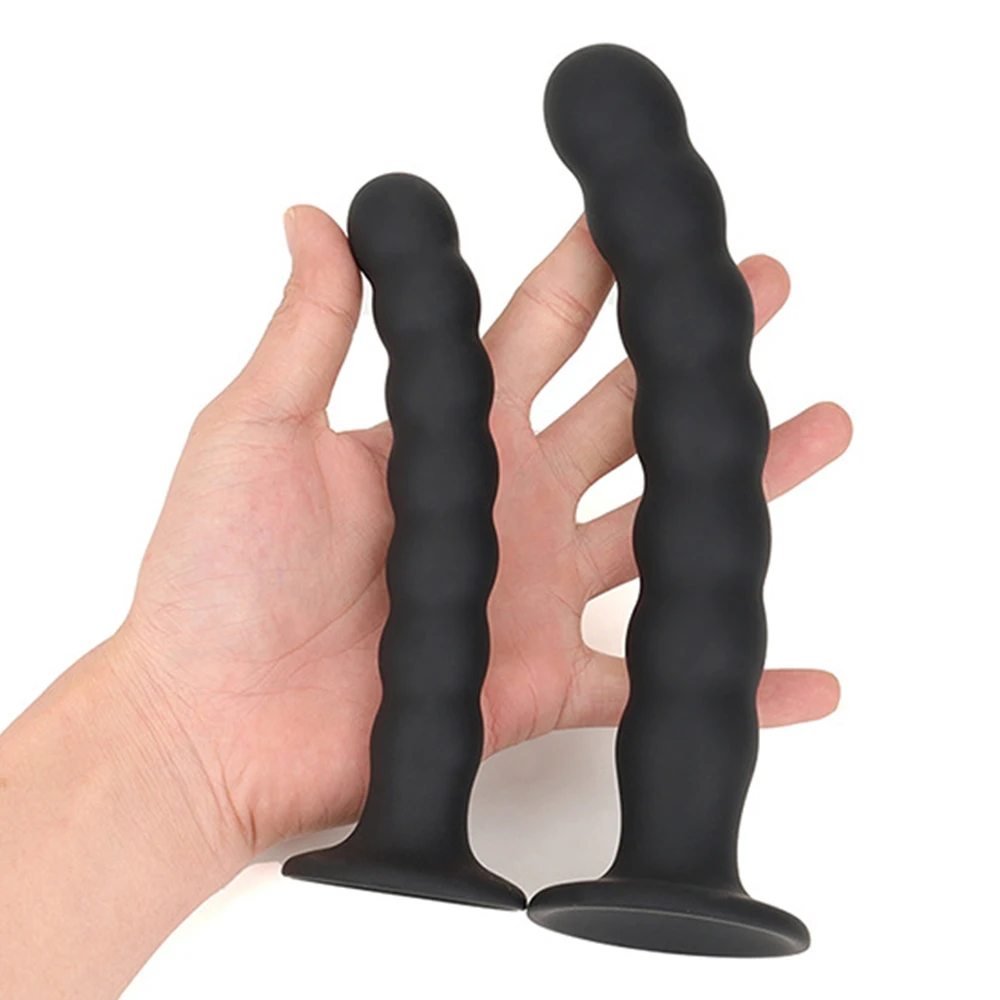 Masturbador Anal de silicona suave para mujer y hombre, estimulador de clítoris y punto G, Juguetes sexuales para adultos, tapón Anal, masaje de próstata