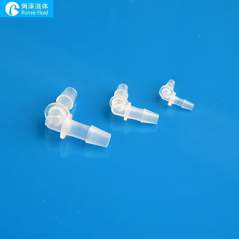 Hose Connector Fittings High Transparency PP Smooth Machining Quality