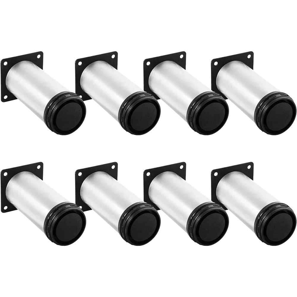 5CM-35CM Stainless Steel Adjustable Sofa Foot Cabinet Foot Bed Foot -with Screws,for Kitchen Cabinet Table Sofa Furniture Legs