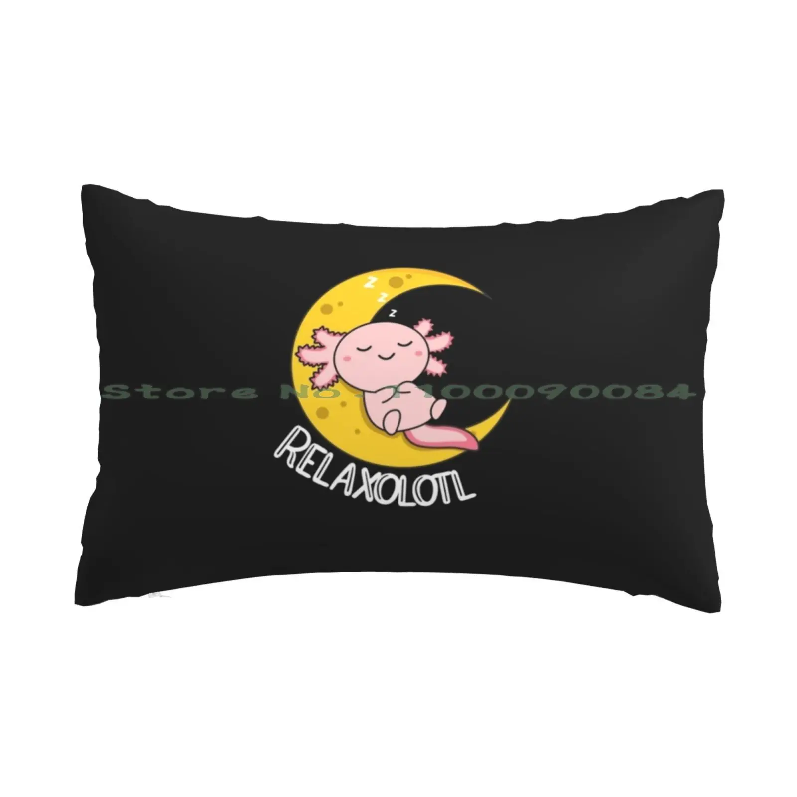 Relaxolotl Axolotl Lovers , Cute Animals Relax Pillow Case 20x30 50*75 Sofa Bedroom Lambretta Ld125 Lambretta Scooter