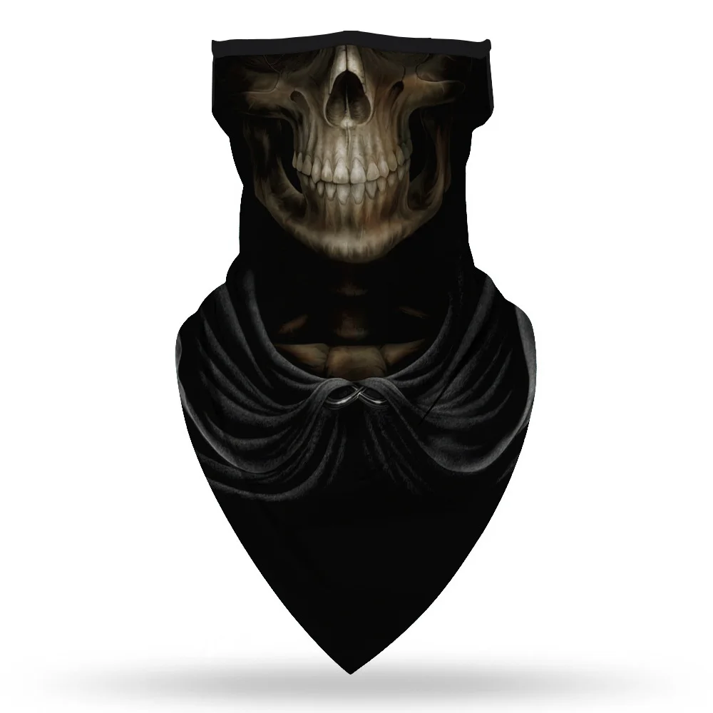 Halloween Skull Death Punk Scary Cosplay Face Mask Neck Scarf Masks Bandana Headband Balaclava