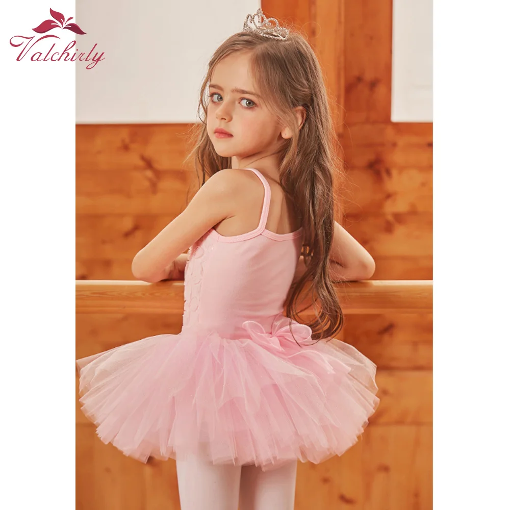 New Kids Cotton Camisole Ballet Dance Skirt Girls Practice Clothes Ballet Costumes Dancewear Good for Gift