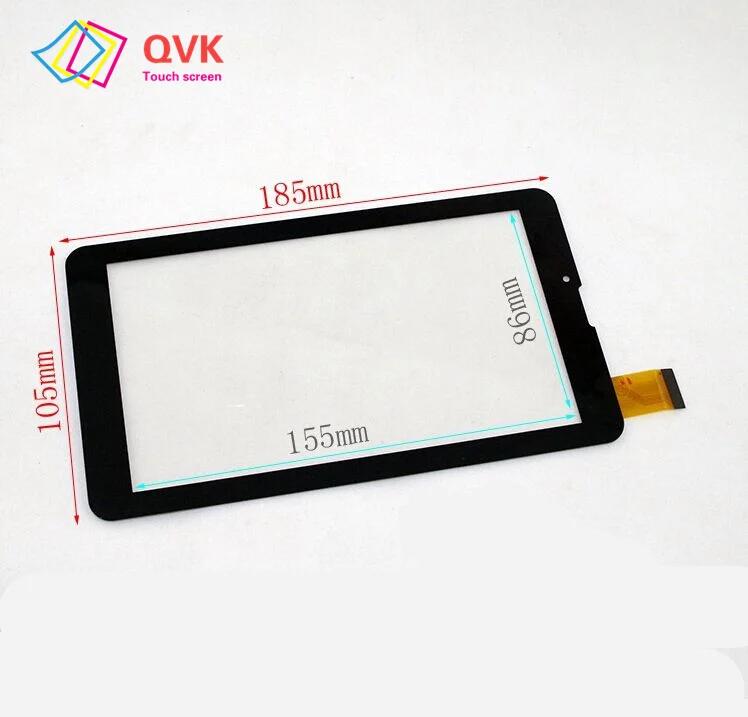 Black 7 Inch for DEXP Ursus N169 MIX Tablet PC Capacitive Touch Screen Digitizer Sensor External Glass Panel