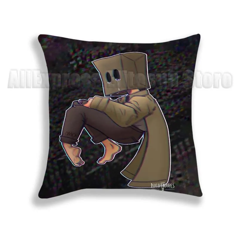 Little Nightmares 2 Pillow Case 45CM Pillow Inner Is Not Included Boys Girls Kids Cartoon Anime Toys Gift New Arrival