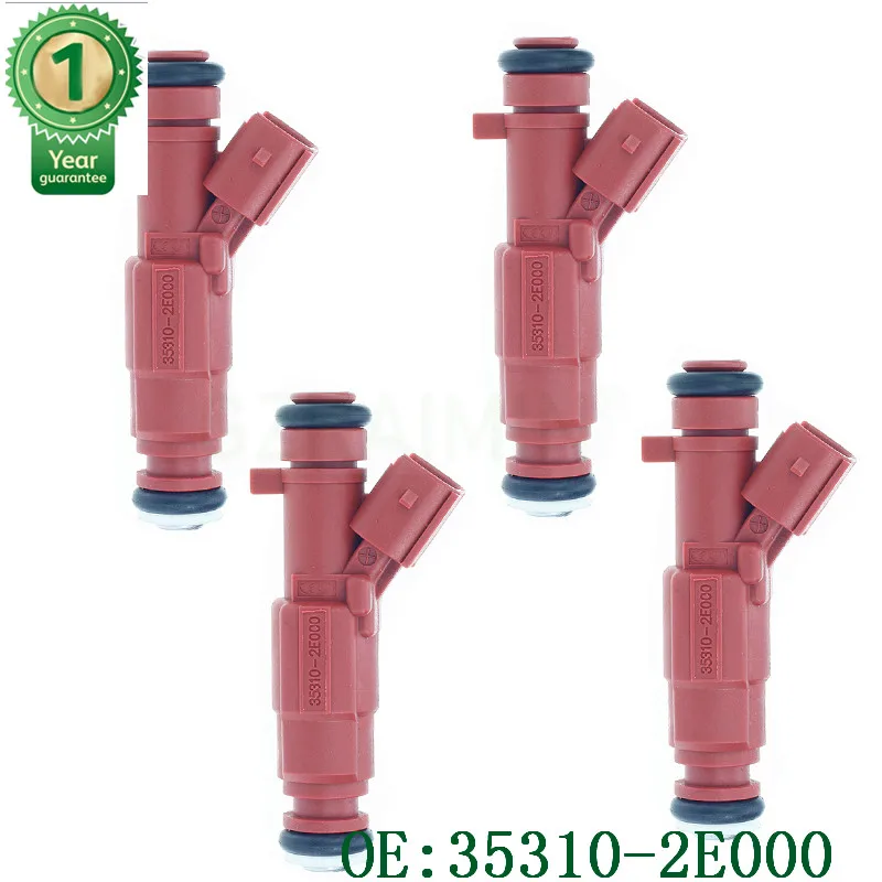 

OEM 35310-2E000 353102E000 TESTED Flow Matched Injectors For Hyundai Elantra 1.8L For Hyundai Elantra Kia 11-15 35310-2E000