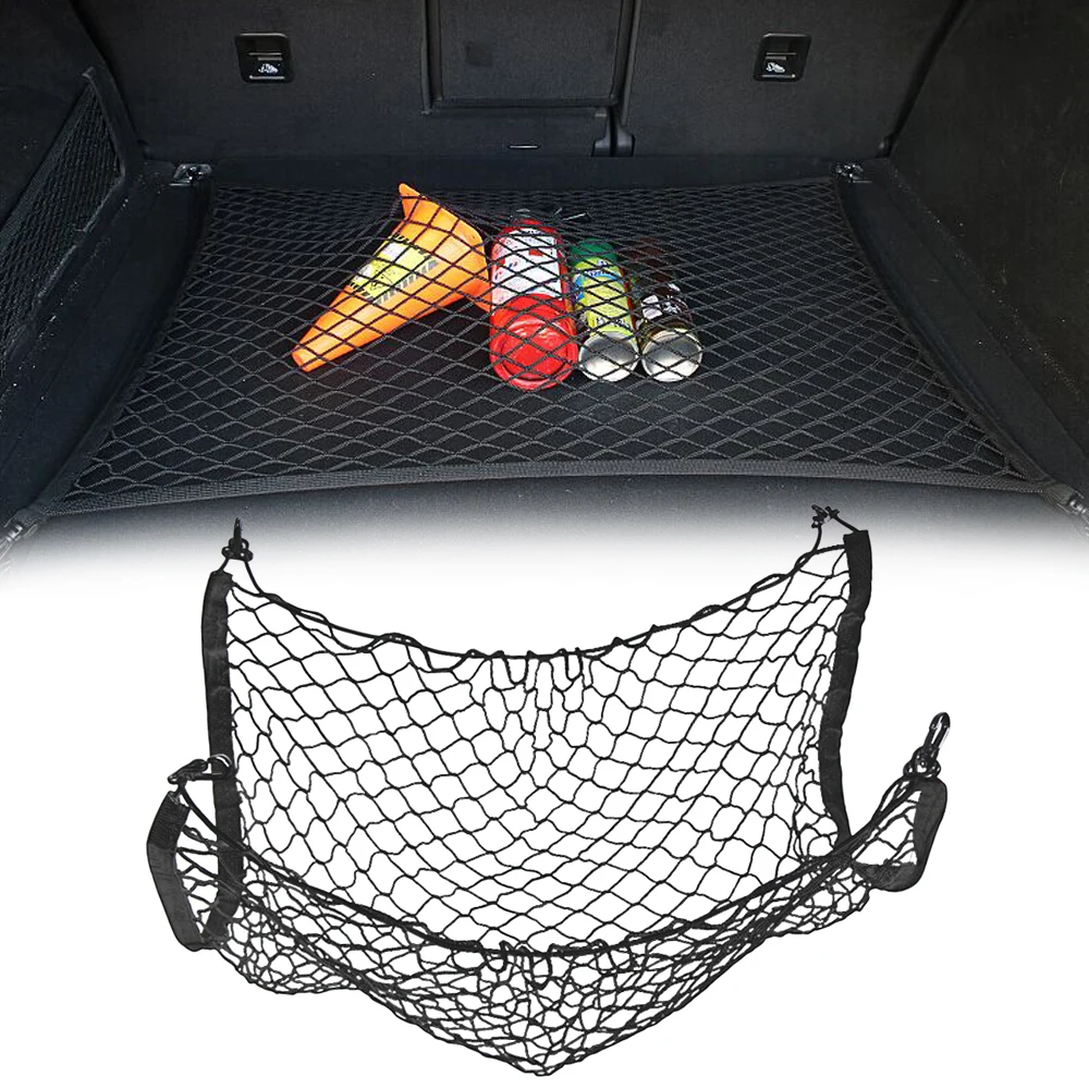 For Nissan Cube 2009 - 2011 Juke 2011 - 2014 Versa 2012 - 2016 Nissan Note E12 2013-2017 Car Boot Trunk Net Cargo Organizer