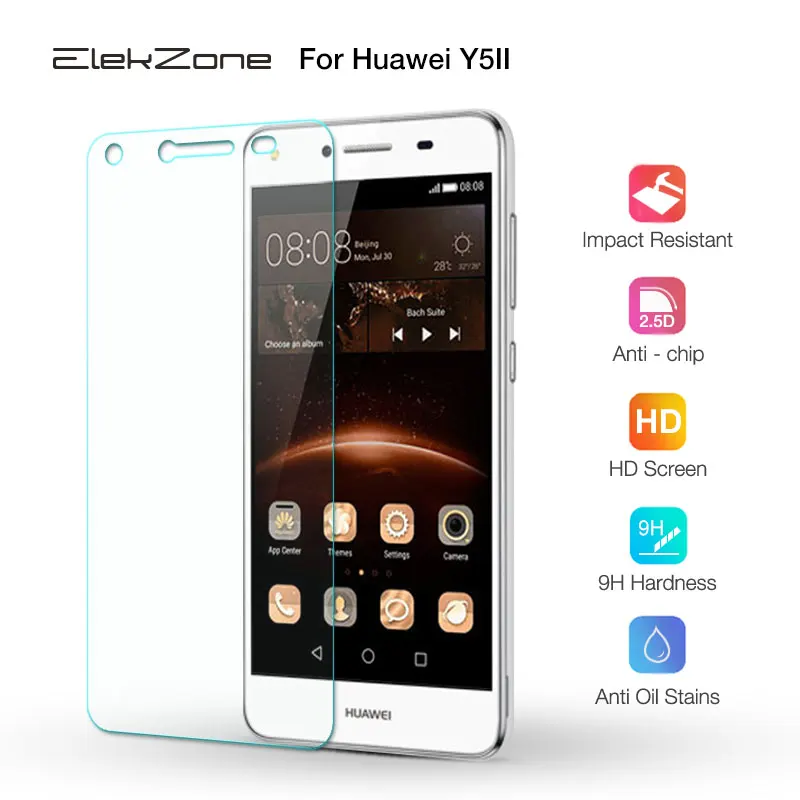 

9h Glass For Huawei Y3 Y5 Y6 2017 Y7 Prime Y9 2018 HD Screen Protected For Huawei Y6 Pro Y6II Y5II Y3II Y5 II 2 Protective Glass