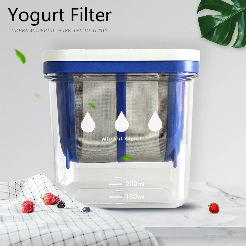 Yogurt Filter, Whey Separation, Lactobacillus Water Extractor, Dessert Companion, Imported from Japan