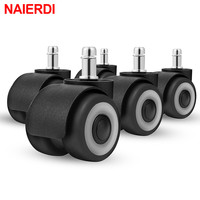 NAIERDI 5PCS Universal Mute Chair Wheel 2\