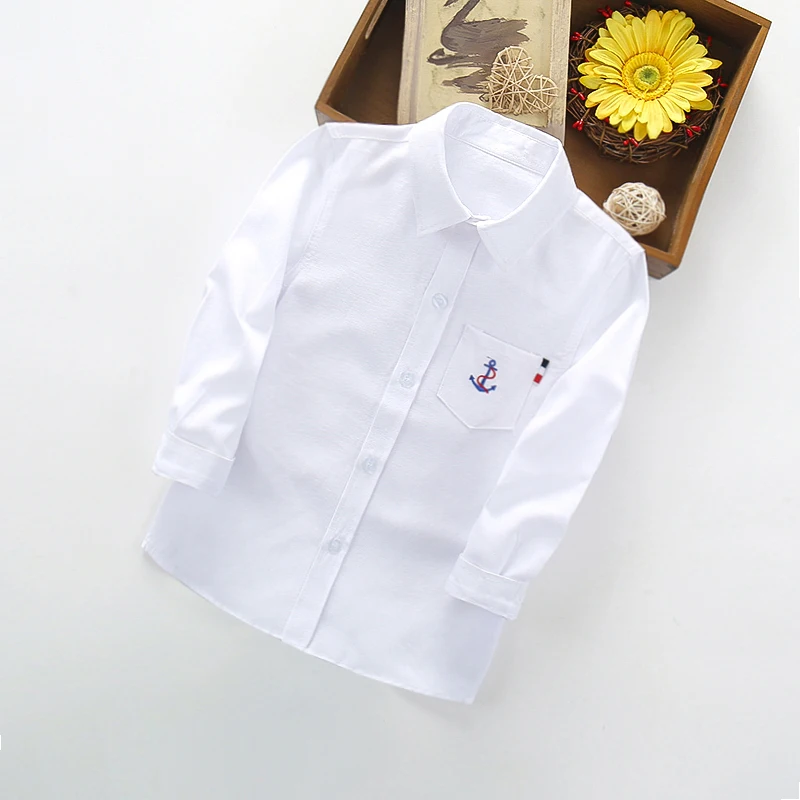 IENENS Children Shirts Baby Boys Long Sleeve Shirts Kids Spring Tops Tees Shirts Casual Blouse